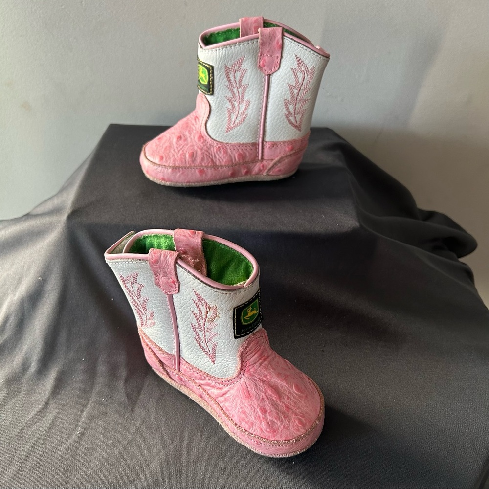 John Deere toddler boots